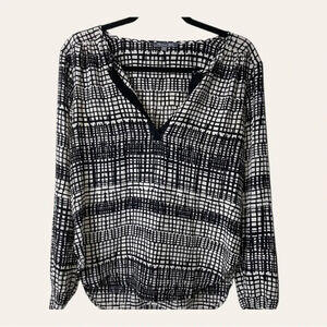 Women’s‎ ANTHROPOLOGIE MICHAEL STARS LONG SLEEVE BLOUSE SIZE SMALL